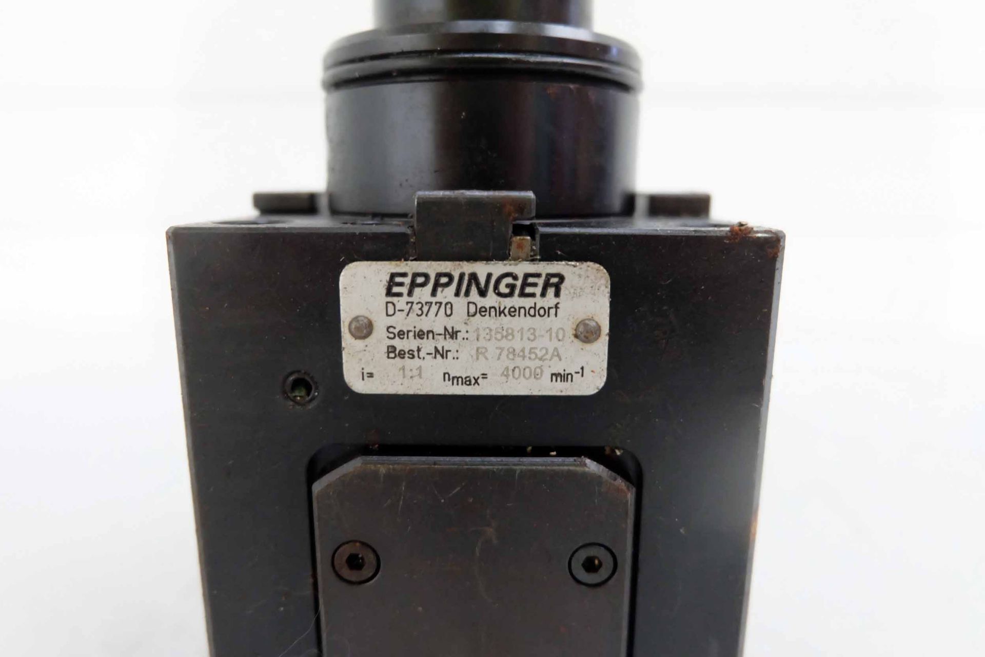 Eppinger BMT 65 Drilling & Right Angle Milling Attachment. Best-Nr: R-78452A. Serial No: 135813-10. - Image 7 of 7