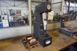 Wilson Model 4 JR-a-RB Rockwell Hardness Tester.
