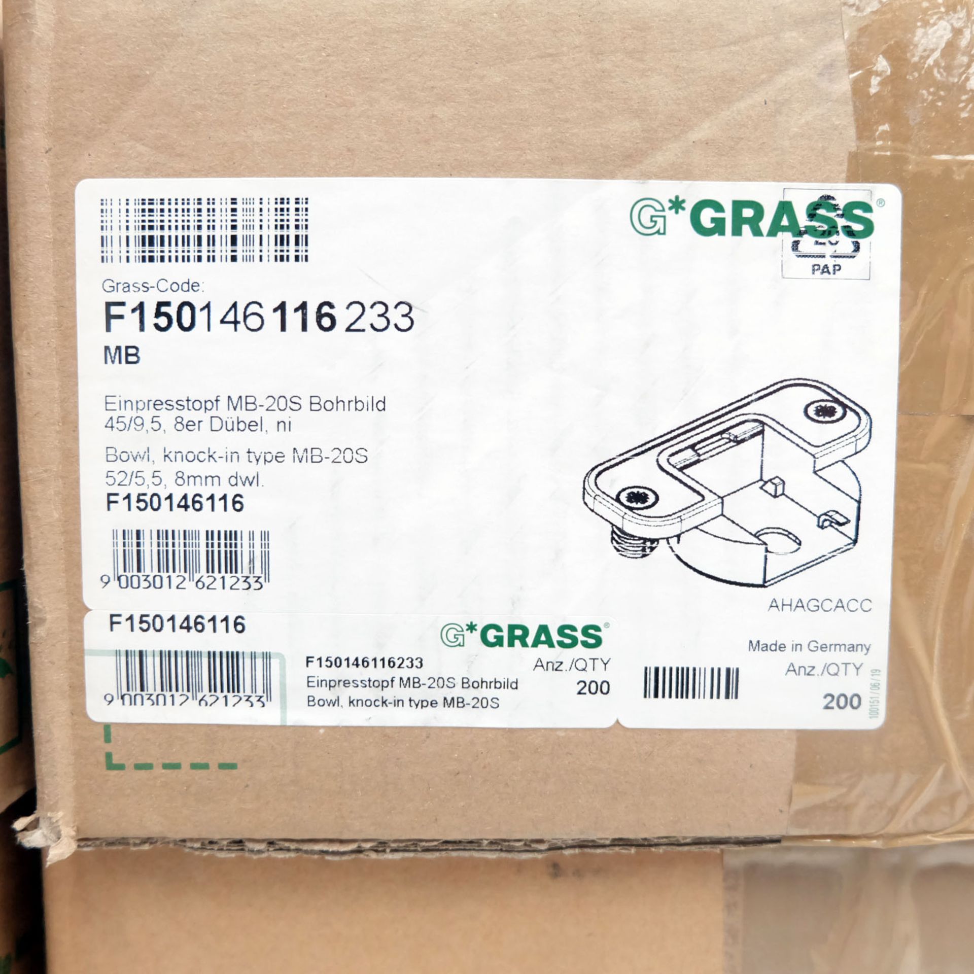 15 x Boxes of GRASS Cabinet / Furniture Fittings. (Some Boxes are Half Full). - Image 8 of 10