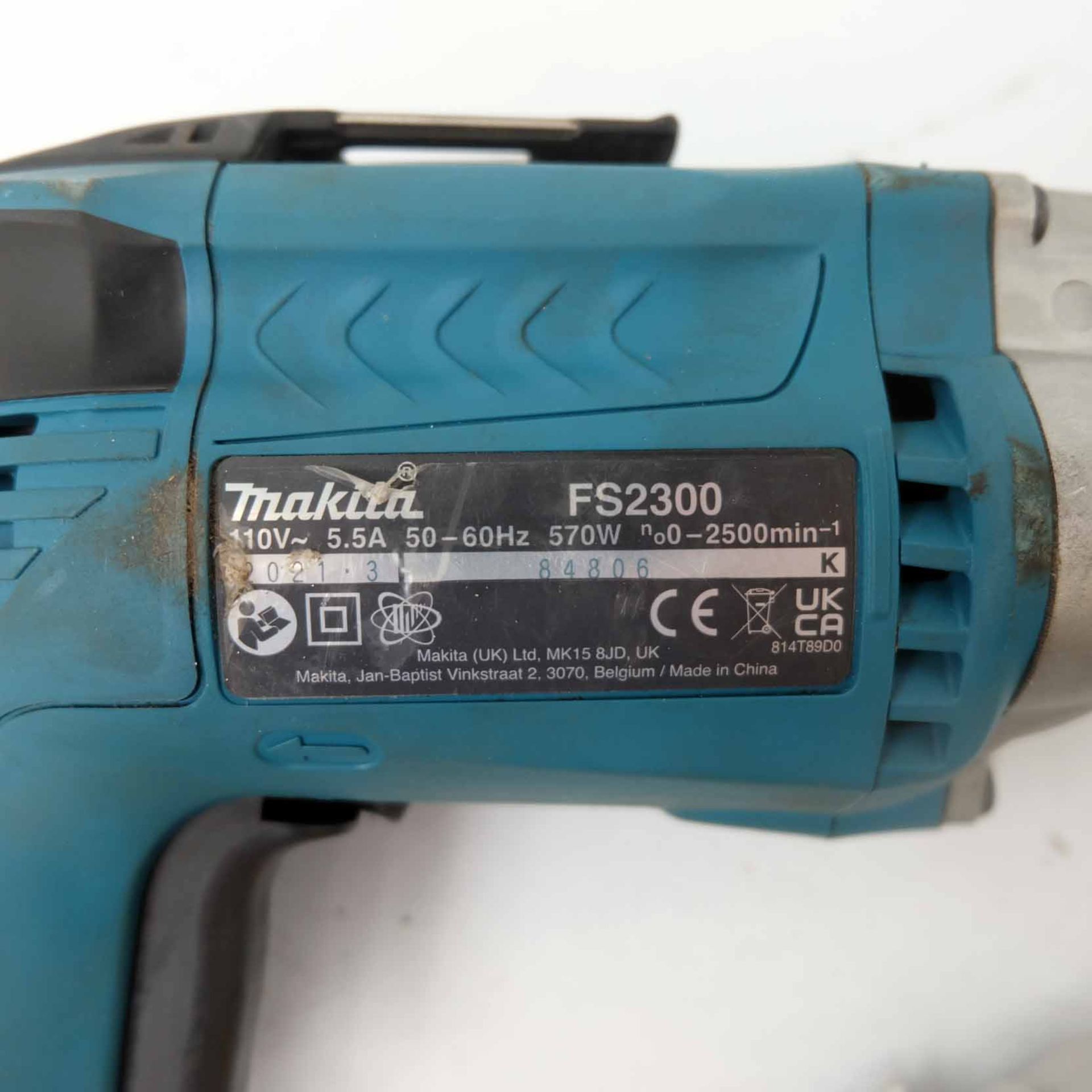 Makita FS2300 Screw Drill. 110V. 570W. Speed 0-2500rpm.  - Image 6 of 6