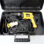 DeWalt DW274K-LX 115 Volt Drywall Screwdriver. Power 685W. Speed 0 - 4000rpm. With Carry Case.