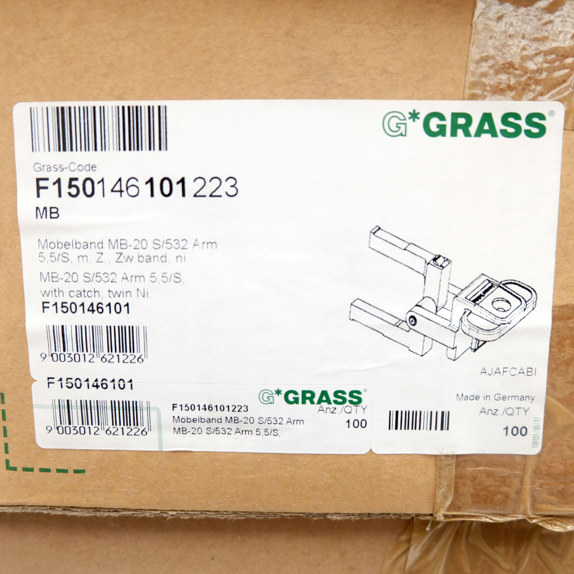 15 x Boxes of GRASS Cabinet / Furniture Fittings. (Some Boxes are Half Full). - Image 5 of 10
