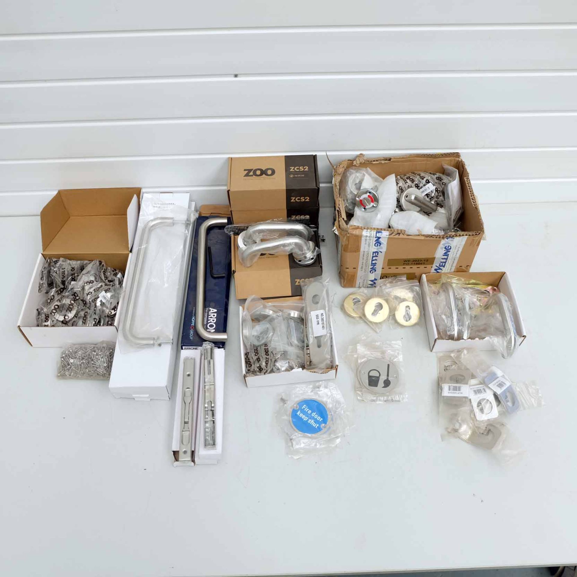 Quantity of Various Door Handle & Door Furniture. 