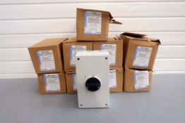 9 x Kraus & Naimer Single String Solar PV DC Disconnector.