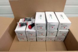 ICG LED Indicator Red, Voltage 24VAC. 13 Boxes.