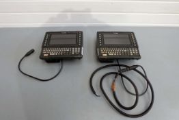 2 x Zebra VH10 Vehicle Mount Computer.