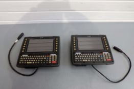 2 x Zebra VH10 Vehicle Mount Computer.
