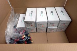ICG LED Indicator Red, Voltage 230VAC. 9 Boxes.