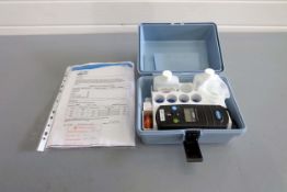 Hach Pocket Colorimeter II Test Kit.
