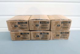 6 x Boxes of Phillips AAA Industrial Alkaline Batteries.