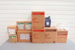 Quantity of Fujifilm Products. Comprimising of: 1 x Universal Frontier P2 Start-Up Chemical Blach Fi