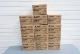 13 x Boxes of Mitsubishi Electric Paper/Ink Ribbon Set CK-D746 4x6".