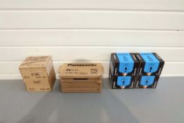 Quantity of 9V Batteries. Comprimising of: 4 x Boxes of Duracell 9V Batteries, 3 x Boxes of Panason