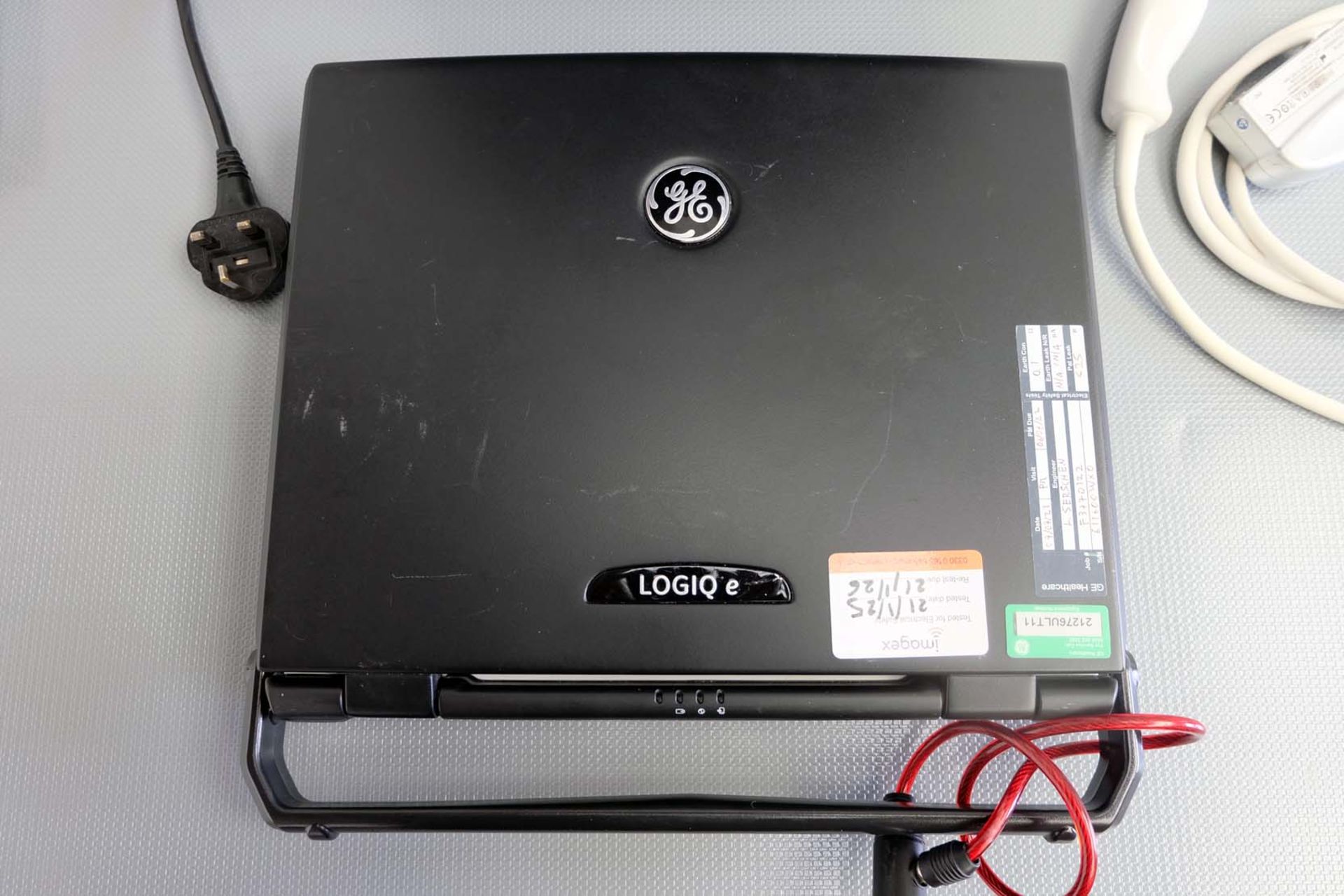 GE Healthcare LOGIQ e R7 Laptop Ultrasound System. Year 2017. Software Version R9.1.X. With Travel - Image 5 of 13
