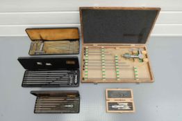 3 x Inside Micrometers & 2 x Depth Micrometers. 