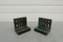 2 x Angle Plates Length 4" x Width 4" x Height 3"