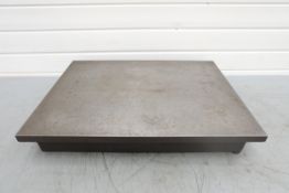 Cast Iron Surface Plate. Size 24" x 18".