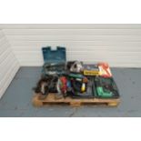 Pallet of Various Power Tools.