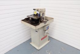 Samand Model TG/L Lapping Machine with Tilting Table. Wheel Size 200mm. Coolant System.