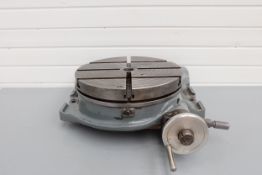 Horizontal Tee Slotted Rotary Table. Size 16" Diameter.