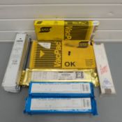 30 x Various Unopened Welding Electrodes. Cons of Esab, SAF, Filarc, Hera and Oerlikon.