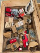 Hilti, Wurth & Parker Bulk Industrial Fasteners in Crate
