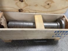 Mandril Shaft - Industrial Flanged Conveyor Roller