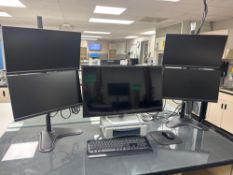 Dell OptiPlex PC, Acer & ViewSonic Monitors, Peripherals