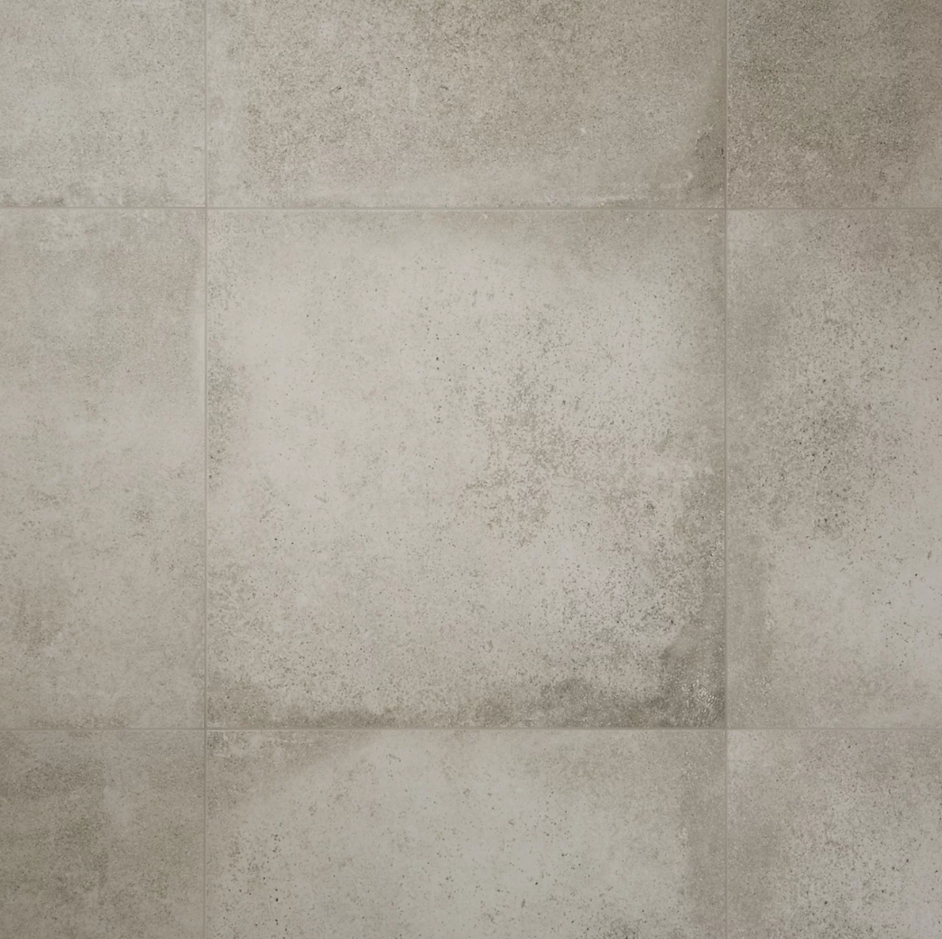X 5 - Colours Kontainer Light grey Matt Flat Concrete effect Textured Porcelain Indoor Wall & floor 