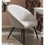 X 2 - Colenso Light Grey Linen Effect Relaxer Chair (H)845mm (W)730mm (D)665mm - DP169