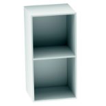 X 10 - Form Konnect White Freestanding Cube Shelving unit, (H)692mm (W)352mm - DP117