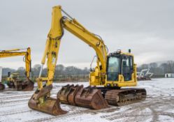 Komatsu PC138 US-II 13.8 tonne steel tracked excavator Year: 2018 S/N: KUF50575 Recorded Hours: 5960