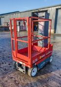 Skyjack SJ16 battery electric vertical mast access platform Year: 2019 S/N: 14017405 Recorded Hours: