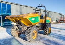 JCB 6 tonne swivel skip dumper Year: 2015 S/N: EFFRL8439 Recorded Hours: 1924 c/w V5 registration