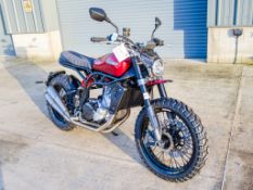 CCM Spitfire Maverick 600cc motorcycle VIN: SMZHC60CP22A01803 Colours: Candy red metallic tank,