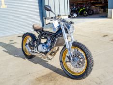 CCM Spitfire Tracker 600cc motorcycle VIN: SMZHC60CP24A02031 Colours: Chrome tank, sparkle noir