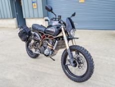 CCM Spitfire Maverick 600cc motorcycle VIN: SMZHC60GW25A00009 Colours: Matt black tank, anodic