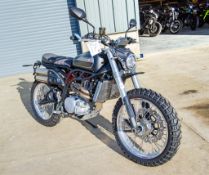 CCM Spitfire Maverick 600cc motorcycle VIN: SMZHC60CP22A01744 Colours: Matt black tank, sparkle noir