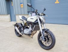 CCM Spitfire Street Moto 600cc motorcycle VIN: SMZHC60GW25A00003 Colours: Old English white tank and