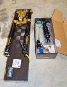 CCM Spitfire Ohlins front/rear suspension upgrade kit Includes all brackets and mounts required to