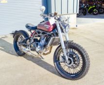 CCM Six Spitfire Premium 600cc motorcycle Date of registration: 01/09/2023 Registration number: VU