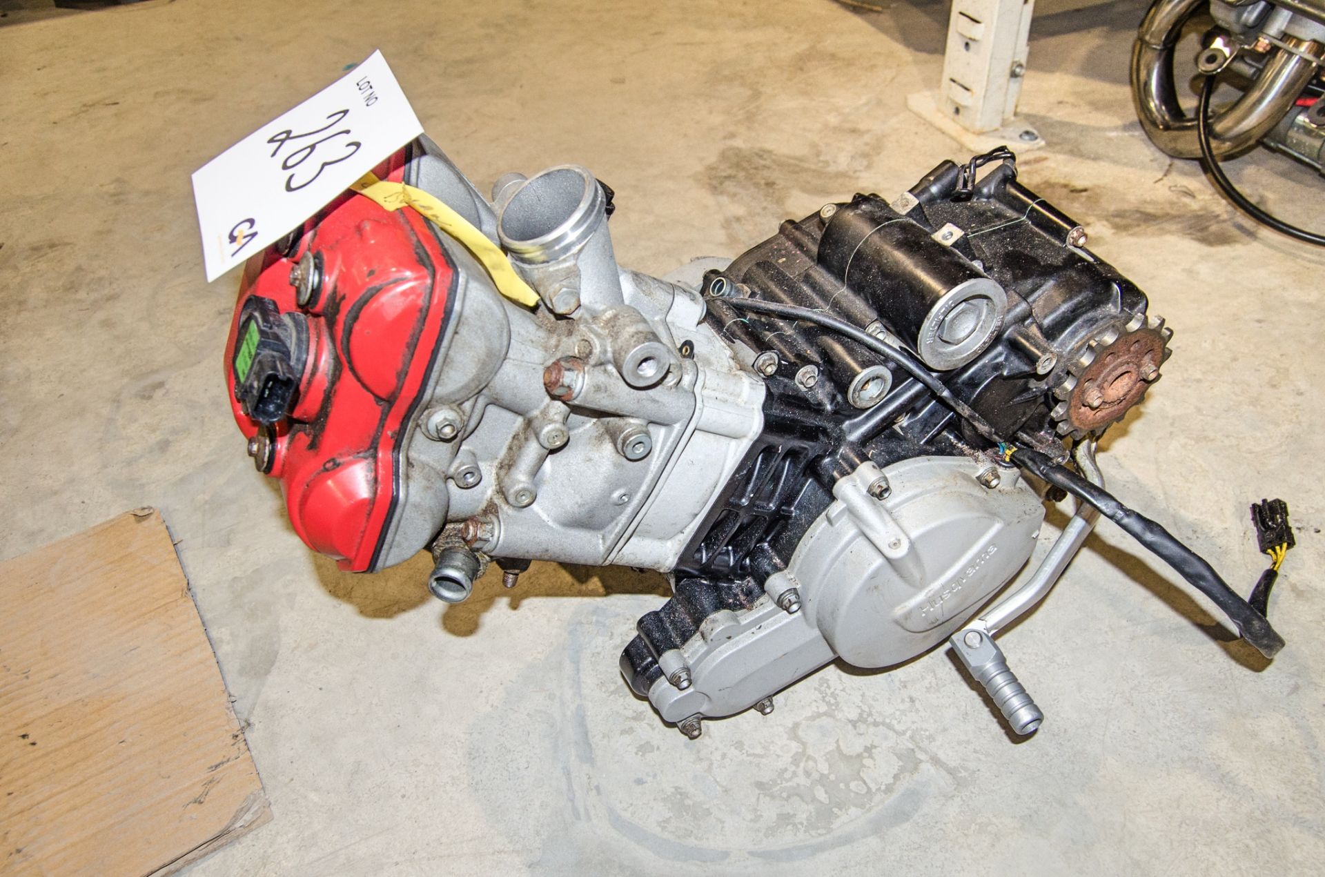 CCM GP450 engine and gearbox assembly
