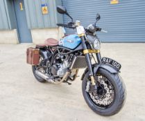 CCM Spitfire RAF Tribute Bobber 600cc motorcycle VIN: SMZHC60RA20F00094 Colours: RAF tribute tank