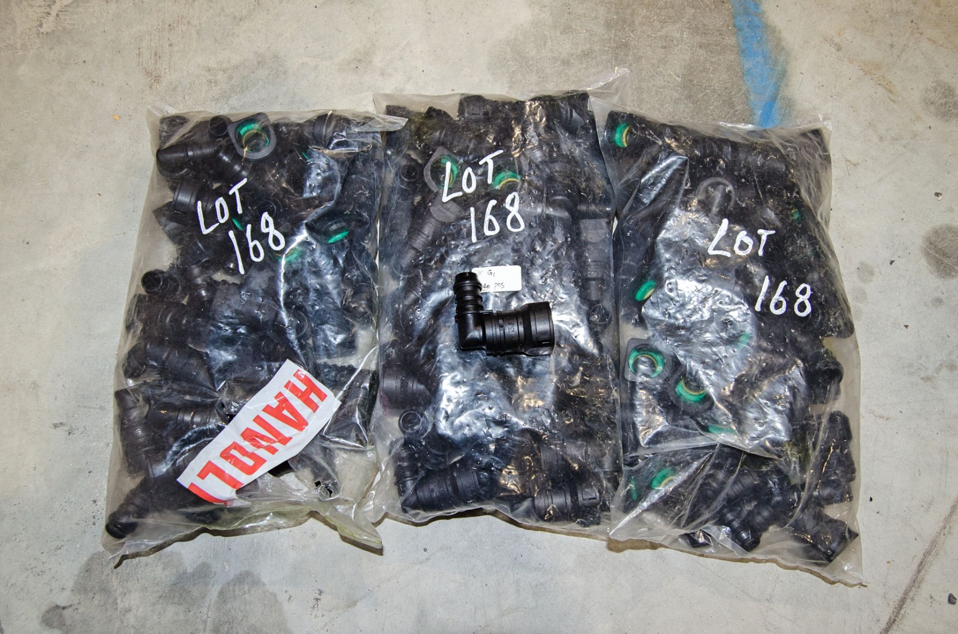 3 - bags of CCM GP450 hose clips ** 40 per bag **