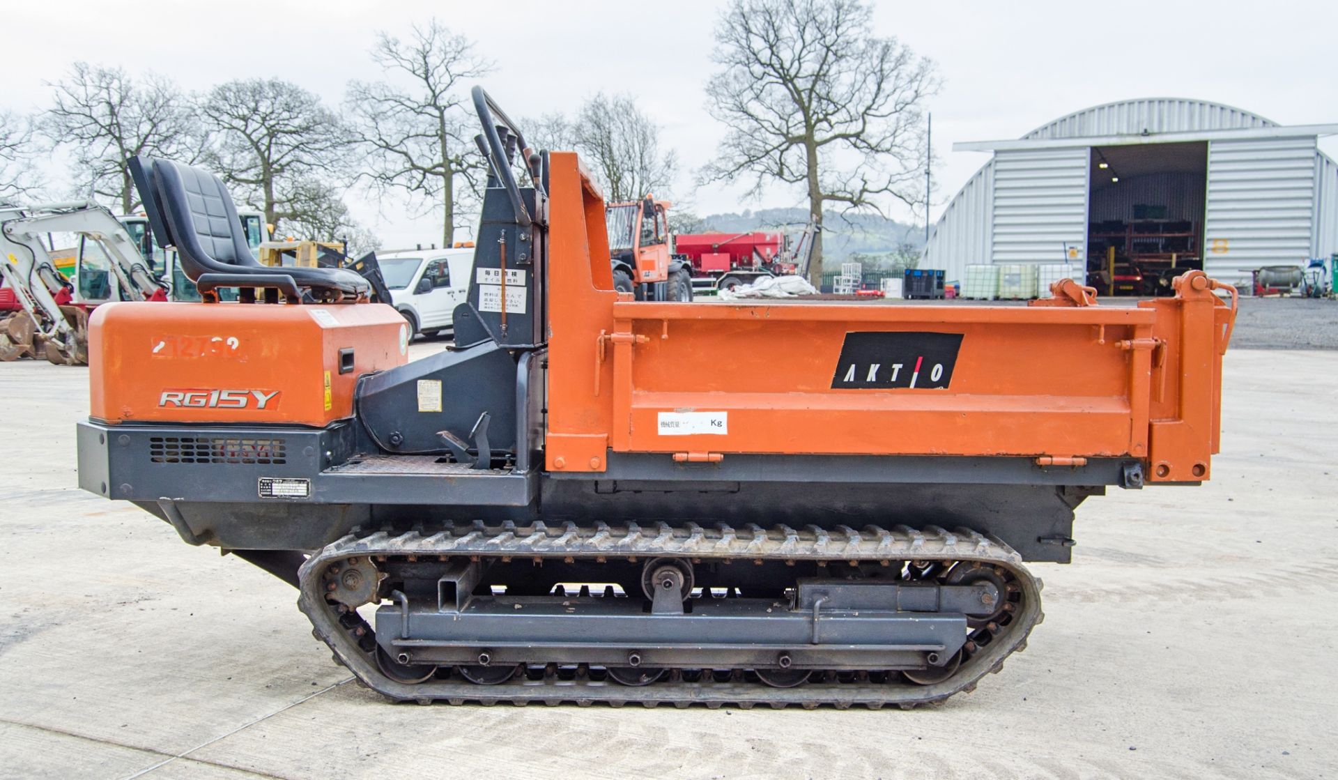 Kubota RG15-5 1.5 tonne rubber tracked dumper S/N: 4EL0756 Recorded Hours: 648 - Image 7 of 21