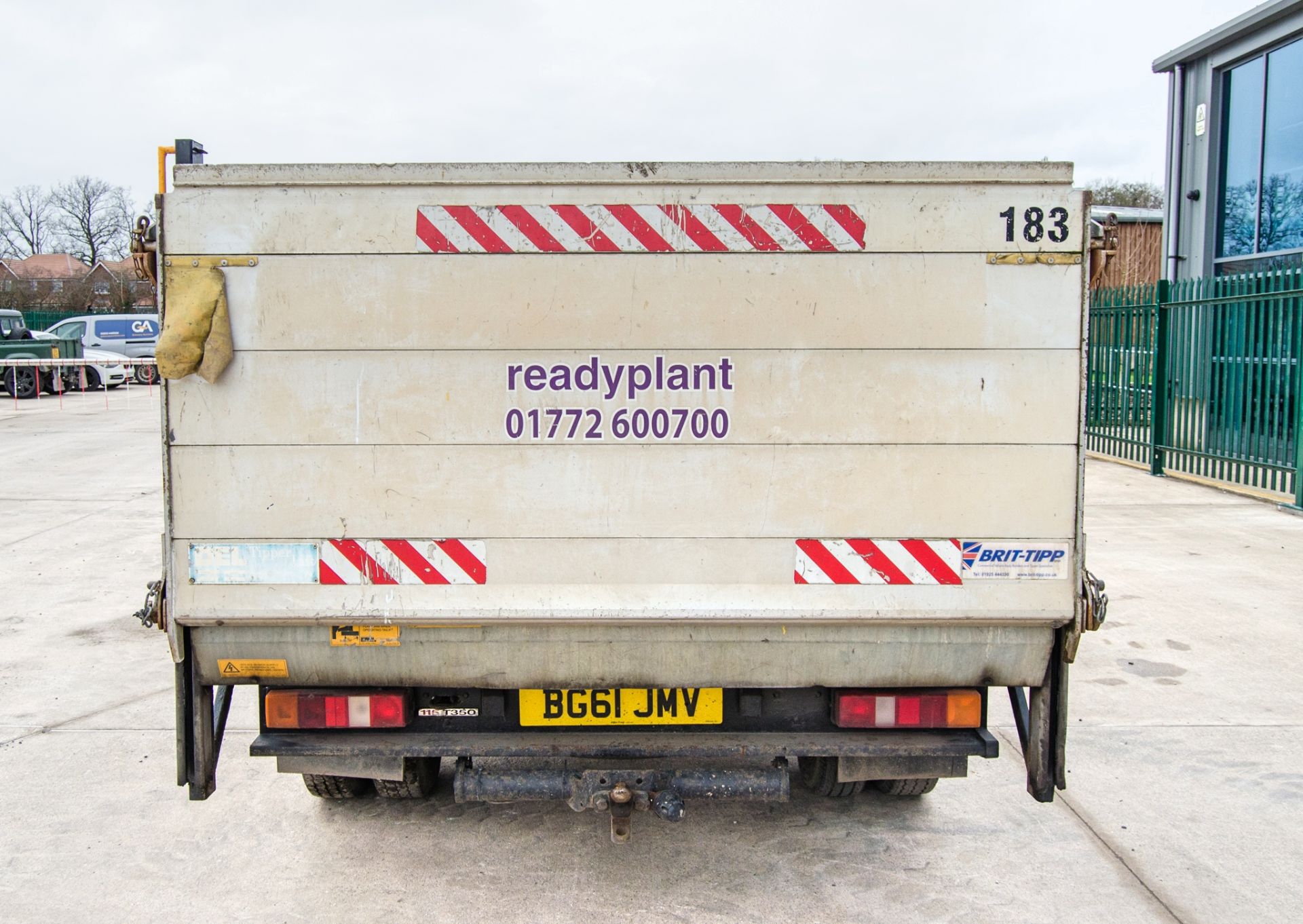 Ford Transit 115 T350M 2402cc diesel 6 speed manual tipper Registration Number: BG61 JMV Date of - Image 6 of 33