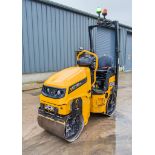 JCB CT160-80 double drum ride on roller Year: 2021 S/N: 3051389 Recorded Hours: 424 8180  c/w