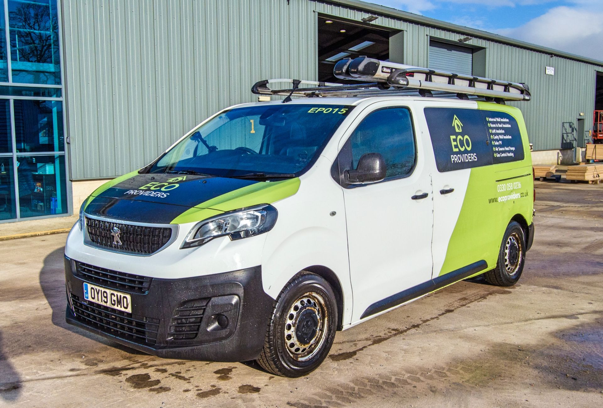 Peugeot Expert Pro Blue HDi 1560cc diesel 6 speed manual panel van Registration Number: OY19 GMO