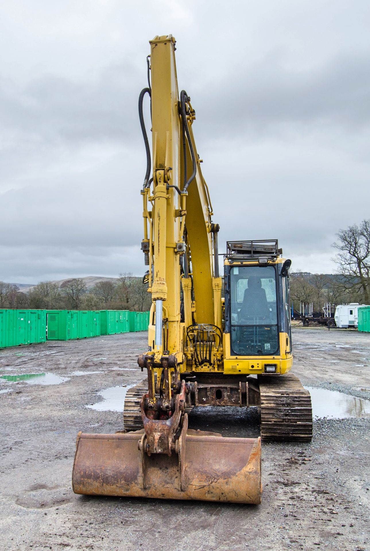 Komatsu PC138US-10 13 tonne steel tracked excavator Year: 2015 S/N: 43089 Recorded Hours: 6091 - Image 5 of 27