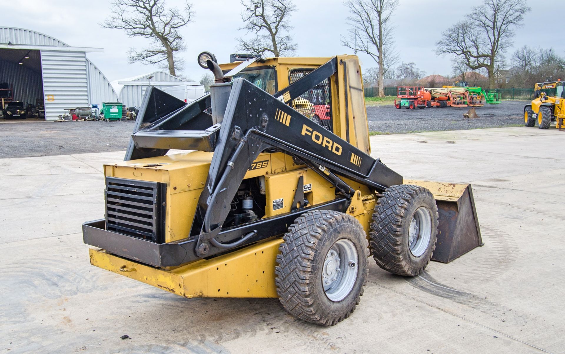 Ford L785 diesel driven skidsteer loader S/N: 763506 Recorded Hours: 5190 - Image 3 of 21